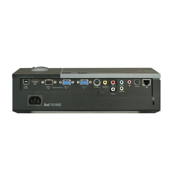 Dell 1610HD DLP 3500 Lumens 1280x800 WXGA HDMI USB Projector | NO REMOTE