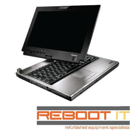 Toshiba Portege M750 Tablet Core 2 Duo P8400 2.26GHz 2GB 160GB HDD DVDRW Windows 7 Laptop